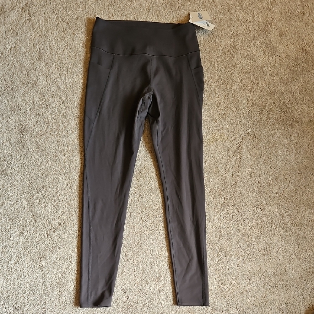 Uniqlo Airism Sun Protection Charcoal Leggings, New with Tags